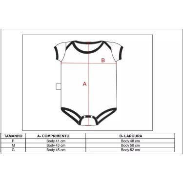 Imagem de Body Corinthians Hino Manga Curta Oficial