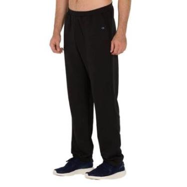 Imagem de Calça Moletom Felpado Champion C Patch Preto-Masculino