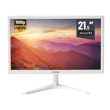 Imagem de Monitor 21,5 Full HD LED 60Hz HDMI VGA 100/240V MM215169HV/WH Branco Mymax
