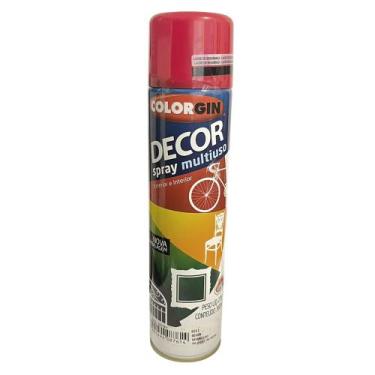 Imagem de Kit Tinta Spray Vermelho 360ml Decor Ref 8761 6 Un - COLORGIN