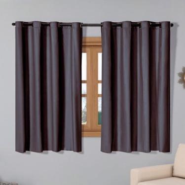 Imagem de Cortina Blackout 2,80m x 2,30m Corta 100% A Luz para Sala Quarto Janel