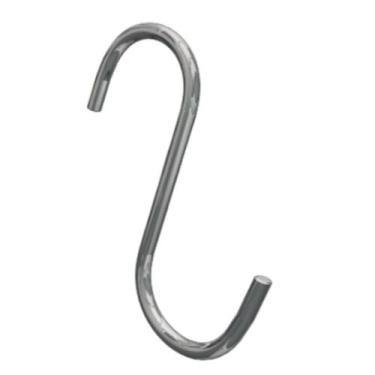 Imagem de Cabides Gancho S Aço Cromado Kit:01 Pç - Fidel, 06 Pçs