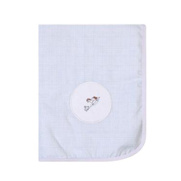 Imagem de Manta Bebê Flanelada Forrada Cavalinho Papi 1,0m x 75cm