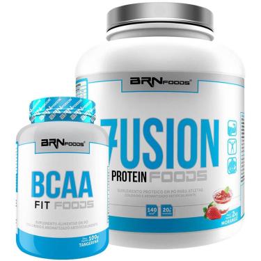 Imagem de Kit Fusion 2kg + BCAA 100g - BRNFOODS-Unissex