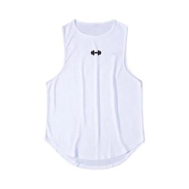 Imagem de Camiseta Masculina De Secagem Rápida Em Malha Para Academia, Respiráve