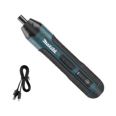 Imagem de Chave De Fenda Elétrica Sem Fio Makita 3.6V, Torque De 5N.m, Mandril D