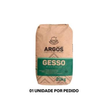 Imagem de Gesso para artesanato branco argos - 20kg - GERAL