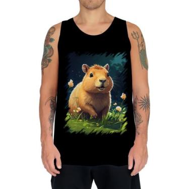 Imagem de Camiseta Regata Capivara do Bem Animalzinho 13 - Kasubeck Store®, INF 