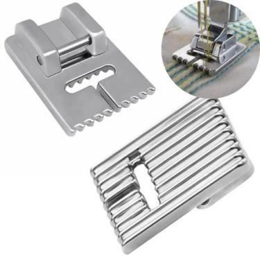 Imagem de Calcador sapatilha Sapata De Nervura Frisos Para Máquina De Costura Do