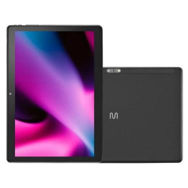 Imagem de Tablet Multilaser M10 NB432 10" 4G 128GB Octacore, 128GB, Preto
