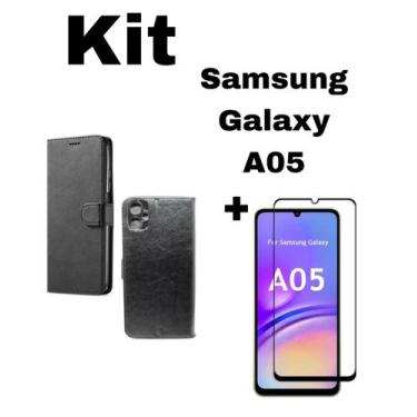 Imagem de Capa Carteira + Película 3D Samsung Galaxy A05 - MBOX