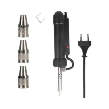 Imagem de Máquina De Dessoldagem Automática ADT03 Com 3 Bicos De Sucção, Sugador