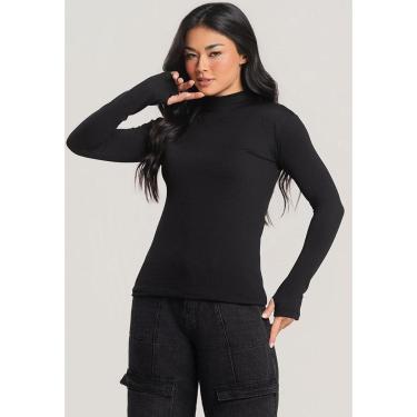 Imagem de Camisa Térmica Flanelada Peluciada Feminina Segunda Pele Frio Intenso Inverno Mvb Modas...