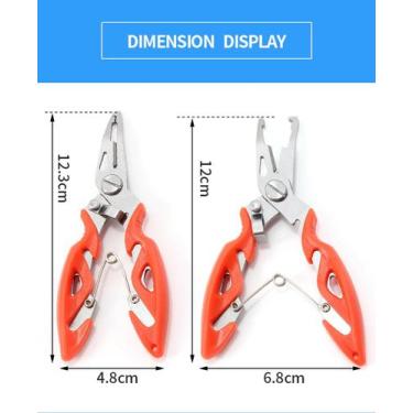 Imagem de Alicate De Pesca Multifuncional - Corta Linha - Tira Anzo - Taue, Pret
