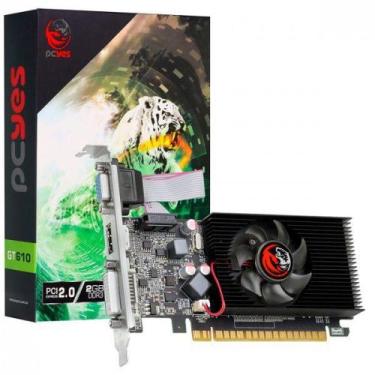 Imagem de Placa de Video Nvidia Geforce GT 610 2GB DDR3 64 BIT LOW Profile PVG61