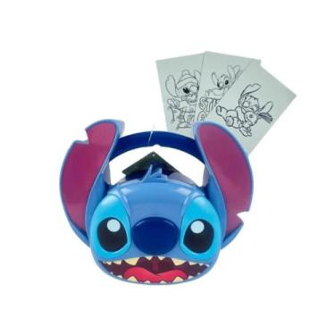 Imagem de Maleta de Atividades Com Jogo da Memória Para Colorir Stitch 54911- To