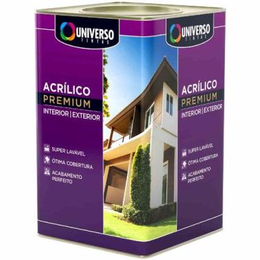Imagem de Tinta Acrilica Latex Fosco Premium Marfim 18lts - Universo