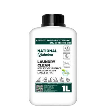 Imagem de Detergente Limpador para Extratoras Limpa e Extrai 1 L Laundry Clean N