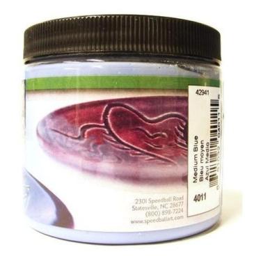 Imagem de Esmalte Cerâmica Glaze Speedball 4011 Med Blue 480ml