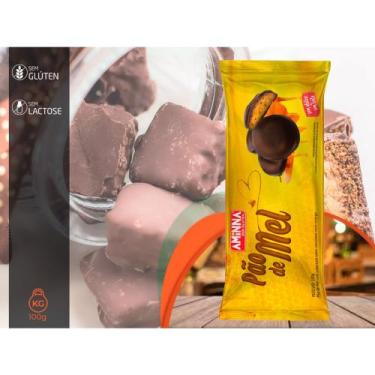 Imagem de Pão de Mel Aminna 100g - Sem gúten Sem leite