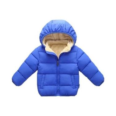 Imagem de Jaqueta De Inverno Grossa Com Capuz Para Meninos E Meninas, Roupa Quen