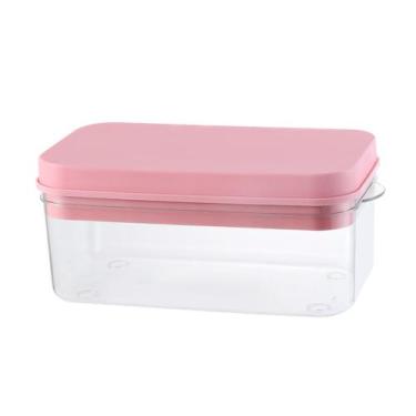 Imagem de Bandejas de gelo de silicone de 32 cubos para freezer, bandeja de cubo