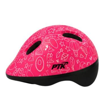 Imagem de Capacete Infantil PTK Baby Ajustável para Crianças de 1 a 4 Anos  Leve