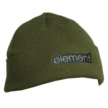 Imagem de Gorro Element Emb Logo WT24 Verde Militar, Verde, Único