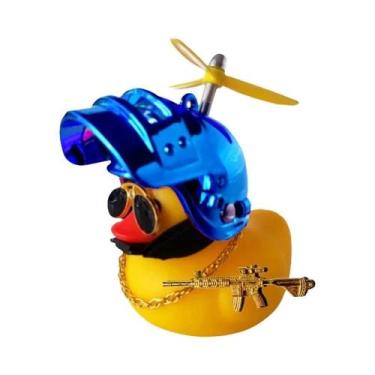 Imagem de Capacete De Pato De Borracha Amarelo, Decoração De Interior De Carro, 