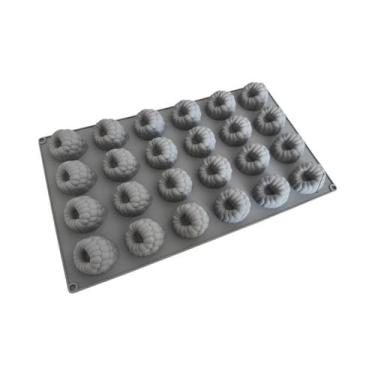 Imagem de Formas De Silicone 3D De Framboesa Para Bolo Mousse, Pudim De Frutas, 