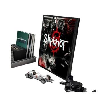 Imagem de Pôster De Caligrafia Da Banda Slipknot Em Lona De Linho Para Decoração