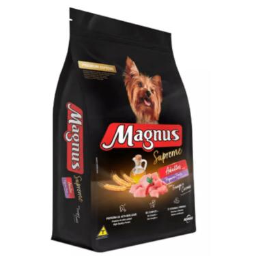 Imagem de Ração Magnus Supreme para Cães Adultos de Pequeno Porte Sabor Frango e Cereais - 15 kg