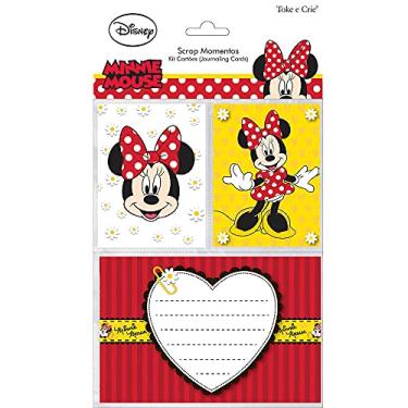 Imagem de Kit Cartoes P/ Scrap Momentos Minnie Mouse, Toke E Crie, Kcsmd01, Multicoloridos