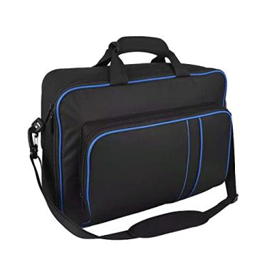 Imagem de Bolsa Mochila Para Transporte em Náilon Compatível Com Playstation 5 e Acessórios Preto