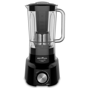 Imagem de Liquidificador Britânia Diamante 1000 Preto 1000W com 4 Velocidades