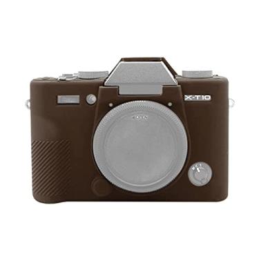 Imagem de Yunchao Acessórios para câmeras Caso protetor de silicone suave para Fujifilm XT10 Sacos de câmera