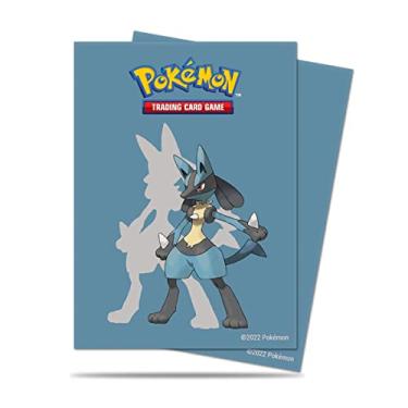 Imagem de Ultra Pro - Capas protetoras de baralho padrão – Pokemon Lucario pacote com 65