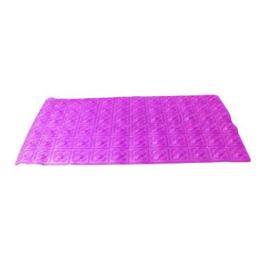 Imagem de Tapete Antiderrapante Banheiro 71X35 Violeta Bathlux