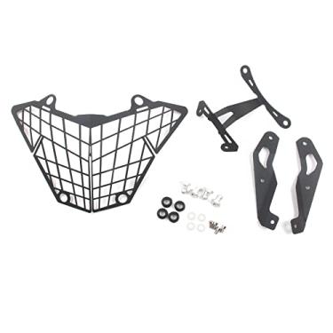 Imagem de FINMOKAL Capa de grade para protetor de farol de motocicleta para KAWASAKI VersysX-300