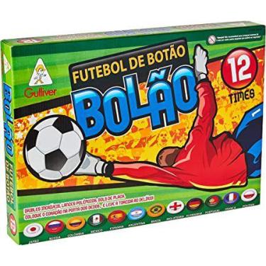 Imagem de Brinquedo Futebol De Botão Bolão 12Seleções Mundial Gulliver
