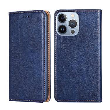 Imagem de Capa fólio para iPhone 14 Pro Max com suporte carteira slot para cartão capa de couro magnética compatível com iPhone 13 11 12 Pro Max Mini XS X XR 7 6s 8 Plus SE2 (azul, iPhone13 Pro)
