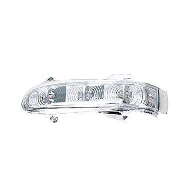 Imagem de JESYMBX Espelho da porta frontal esquerdo LED Lâmpada de seta para Mercedes Benz W220 W215 CL S S300 1999-2003 Branco.