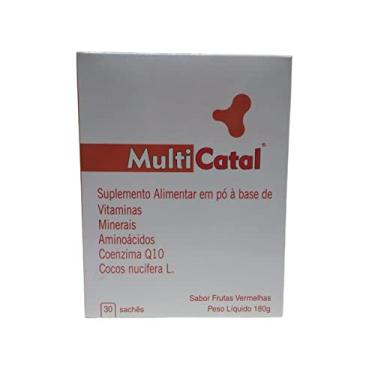 Imagem de Multicatal - 30 Sachês sabor Frutas Vermelhas