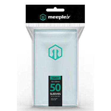 Imagem de MeepleBR Sleeves - TAROT (70x120mm), TCG, Plástico para Proteção de Cartas
