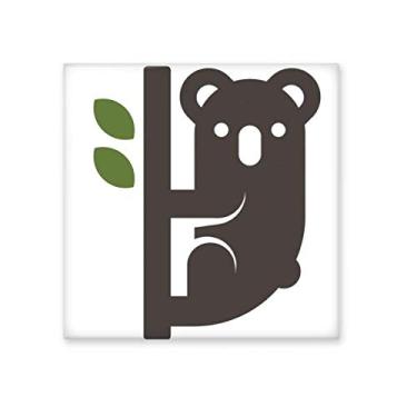 Imagem de Decalque brilhante de azulejo de cerâmica de coala e eucalipto da Austrália
