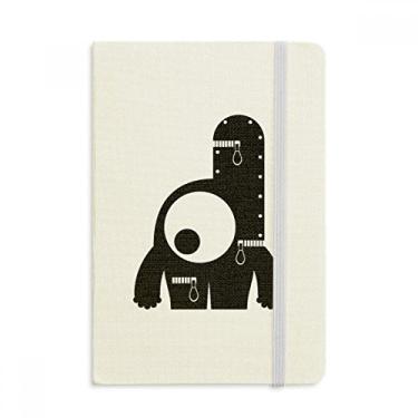 Imagem de Caderno Alien Monstro Alienígena Oficial de Tecido Capa Rígida Clássico Diário