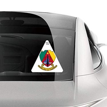 Imagem de DIYthinker Yaounde Adesivo Nacional de Camarões Emblema para Carro Motocicleta e Bagagem Decalque