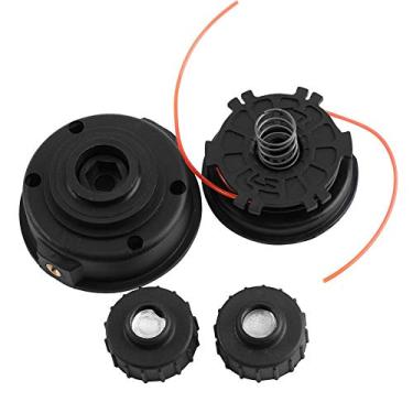 Imagem de Cabeça de estrimmer, conjunto de cordas para cortador de grama para cortador de grama Homelite ST155 ST165 ST175 ST285 acessório de cortador de grama
