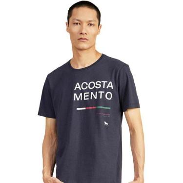 Imagem de Camiseta Acostamento Beyond Casual V23 Marinho Masculino