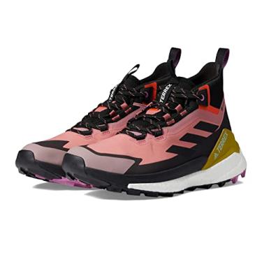 Imagem de adidas Terrex Free Hiker 2 Gore-TEX T nis de caminhada feminino, Vermelho-maravilha vermelho/preto/lil s pulsado, 5.5